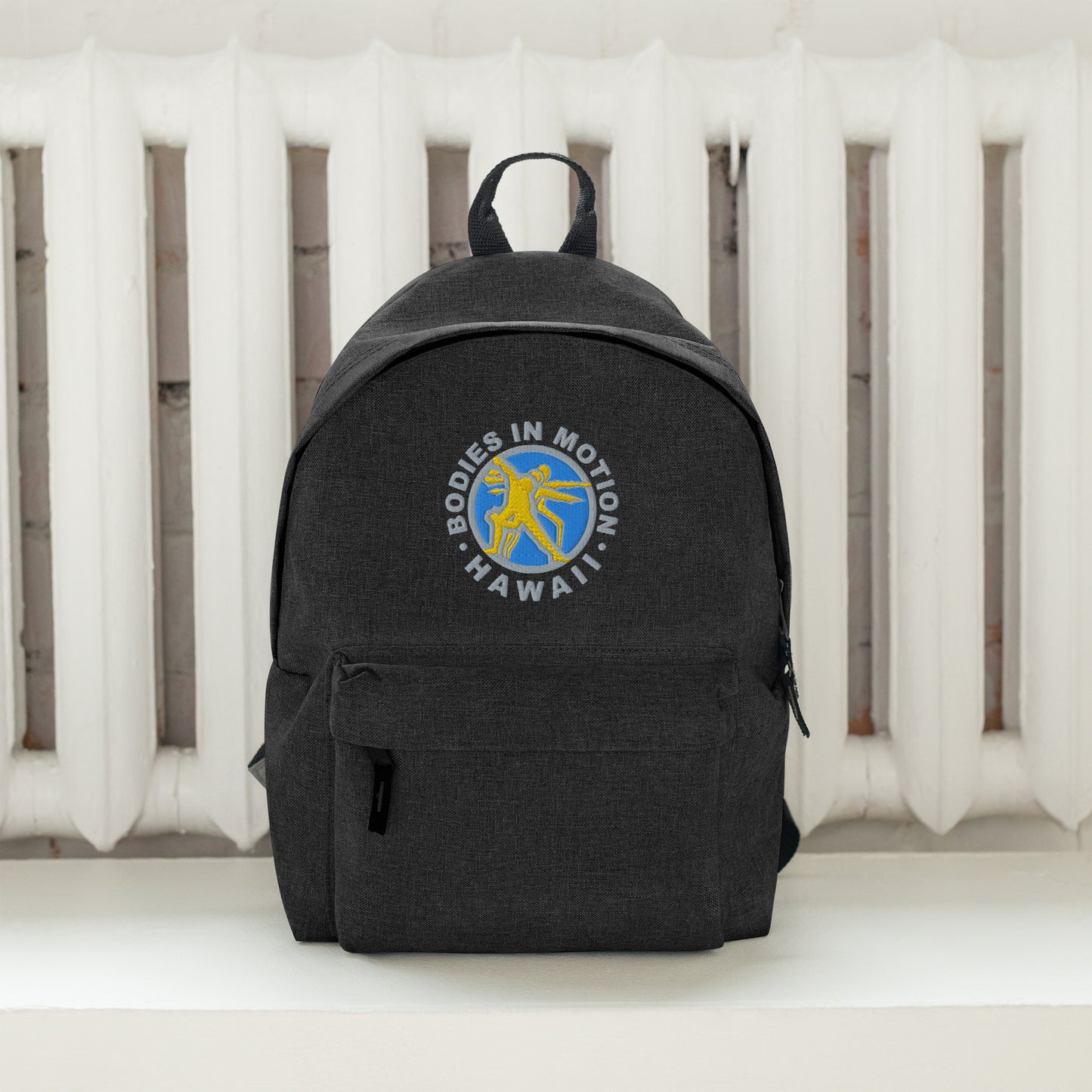 Bodies in Motion Embroidered Backpack