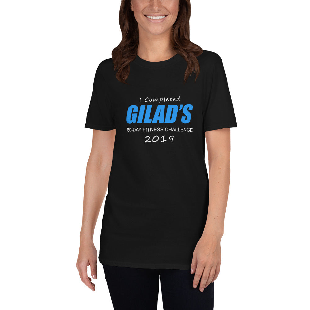 I completed Gilad's 60-Day Fitness Challenge - Short-Sleeve Unisex T-Shirt