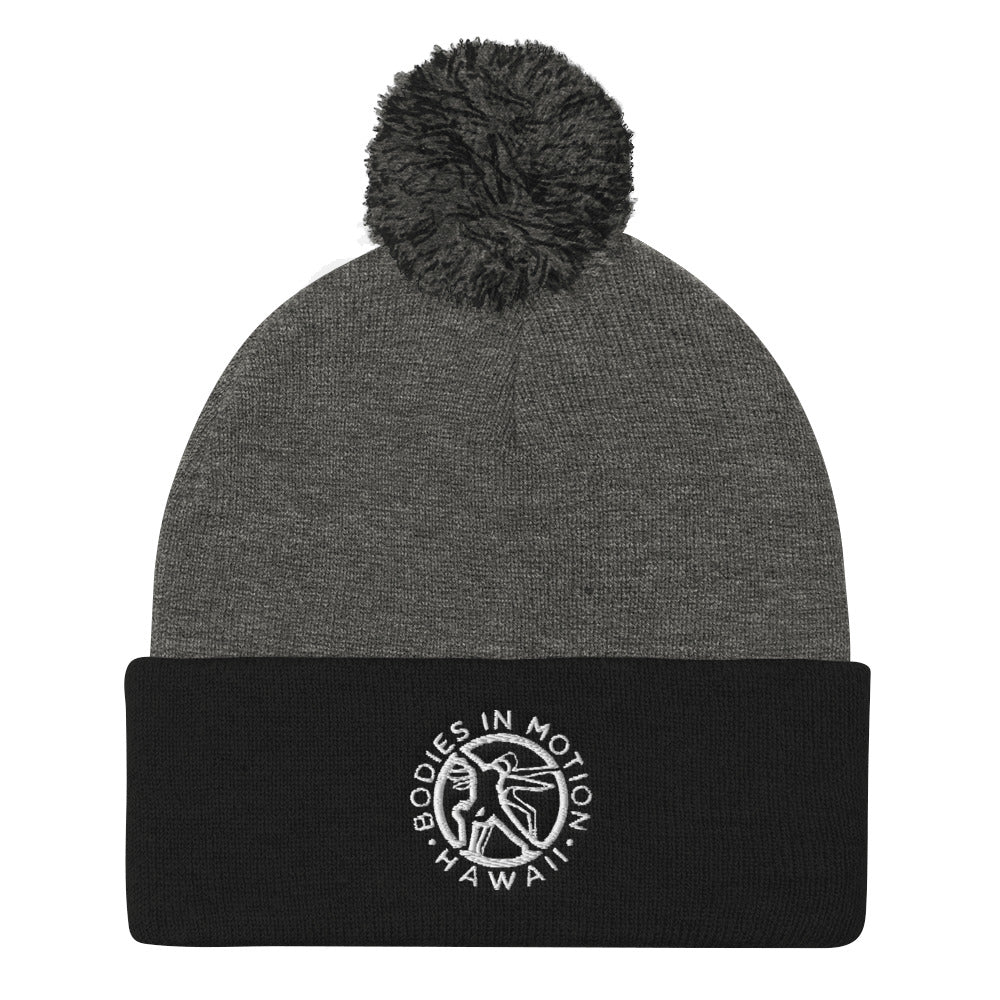 Bodies in Motion Pom Pom Knit Cap