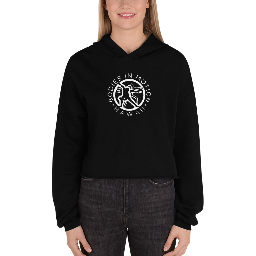 Bodies in Motion Fleece Crop Hoodie