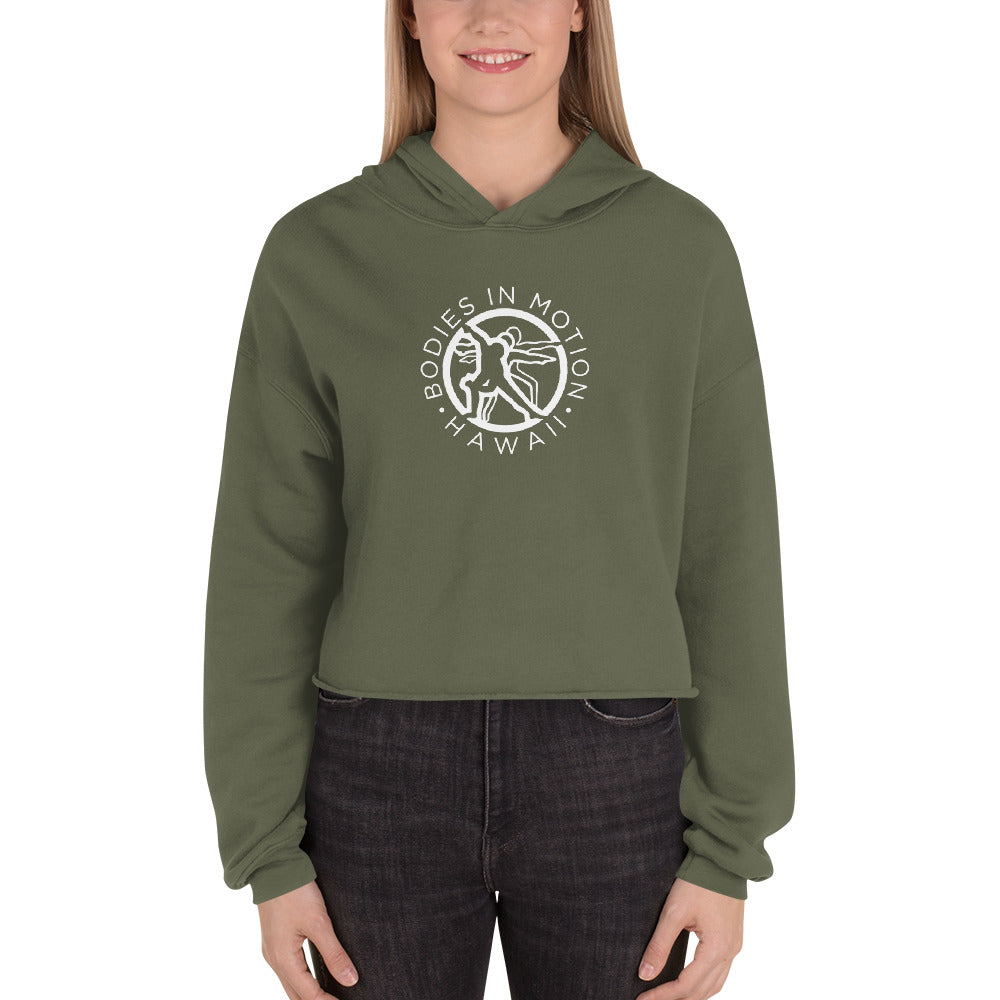 Bodies in Motion Fleece Crop Hoodie