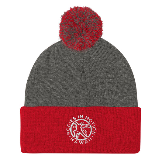 Bodies in Motion Pom Pom Knit Cap