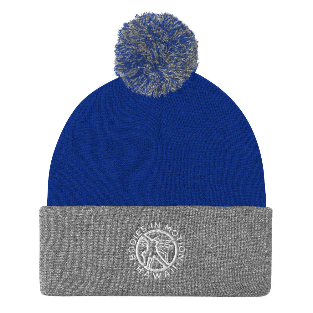 Bodies in Motion Pom Pom Knit Cap