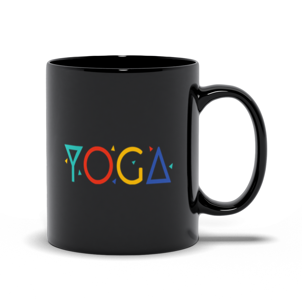 Black Mugs | "Yoga"