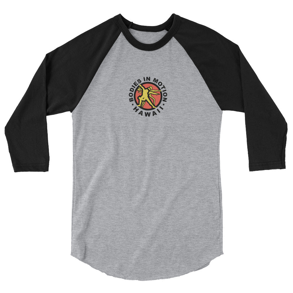 Bodies in Motion 3/4 sleeve raglan shirt
