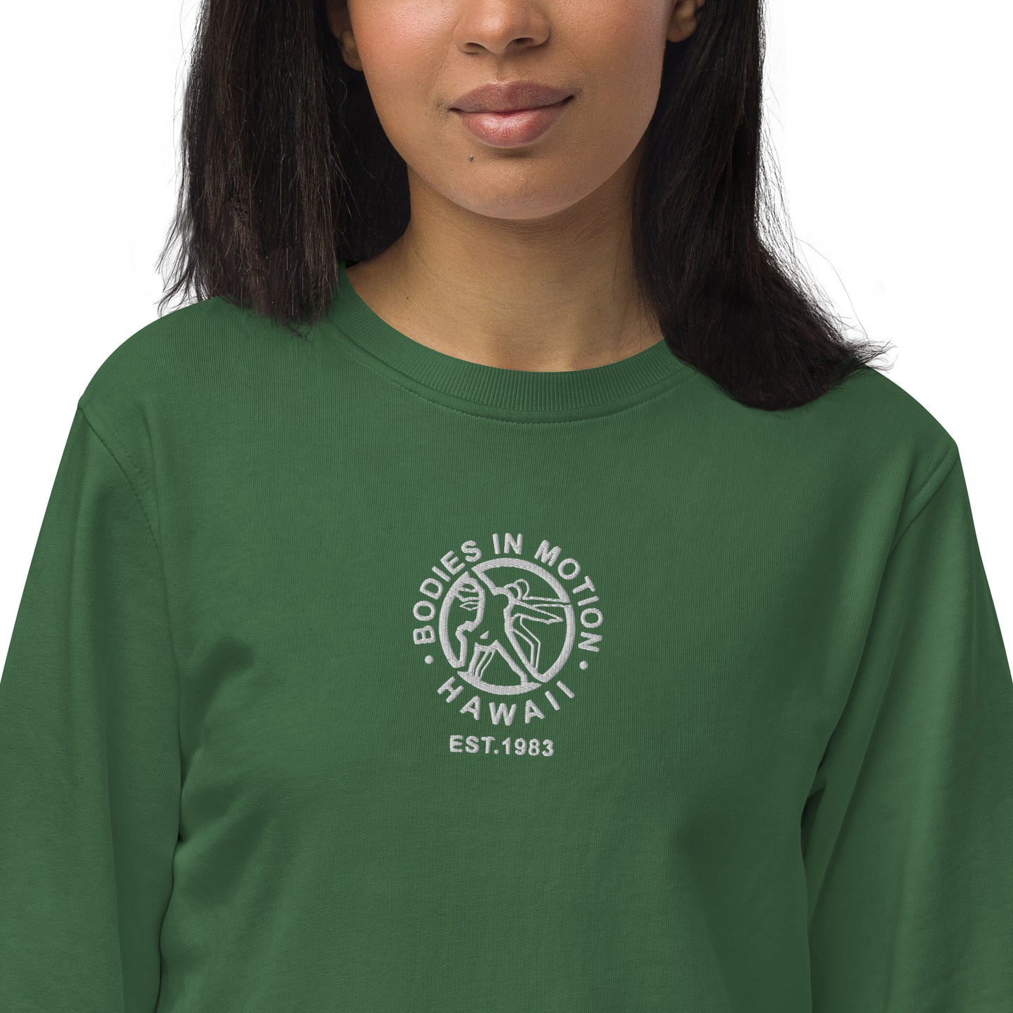 Bodiesi in Motion Unisex Organic Sweatshirt