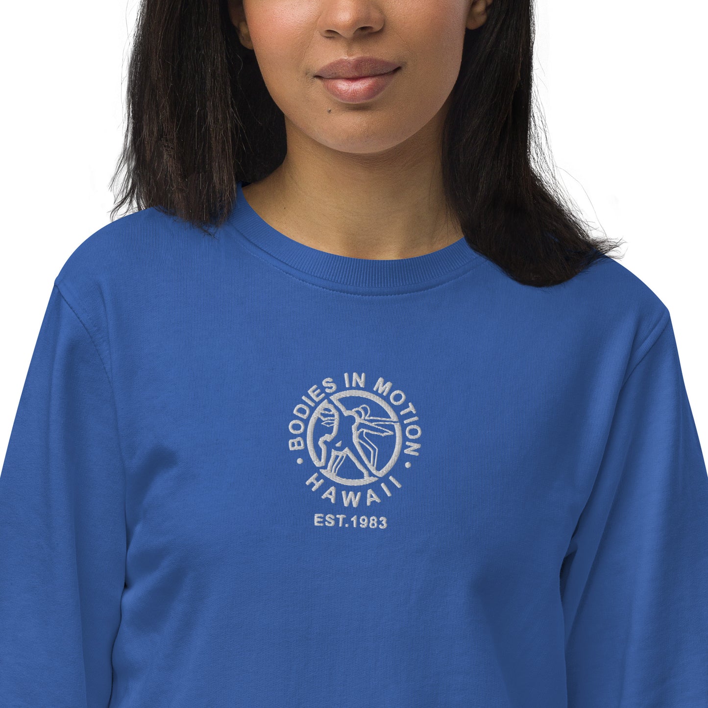 Bodiesi in Motion Unisex Organic Sweatshirt