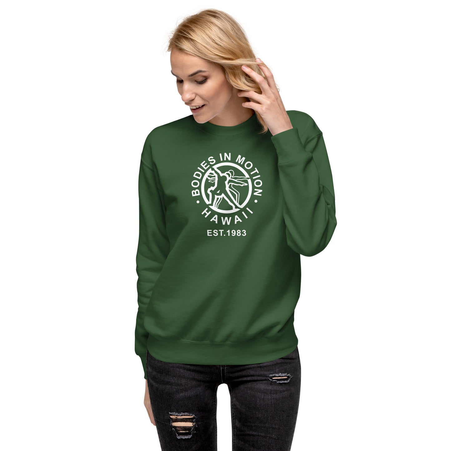 Bodies in Motion Unisex Premium Sweatshirt