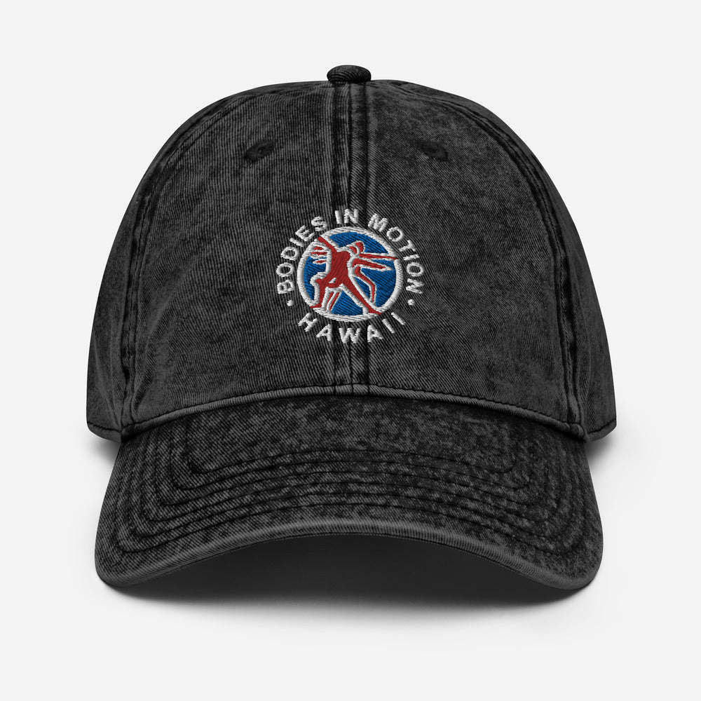 Bodies in Motion Vintage Cotton Twill Cap