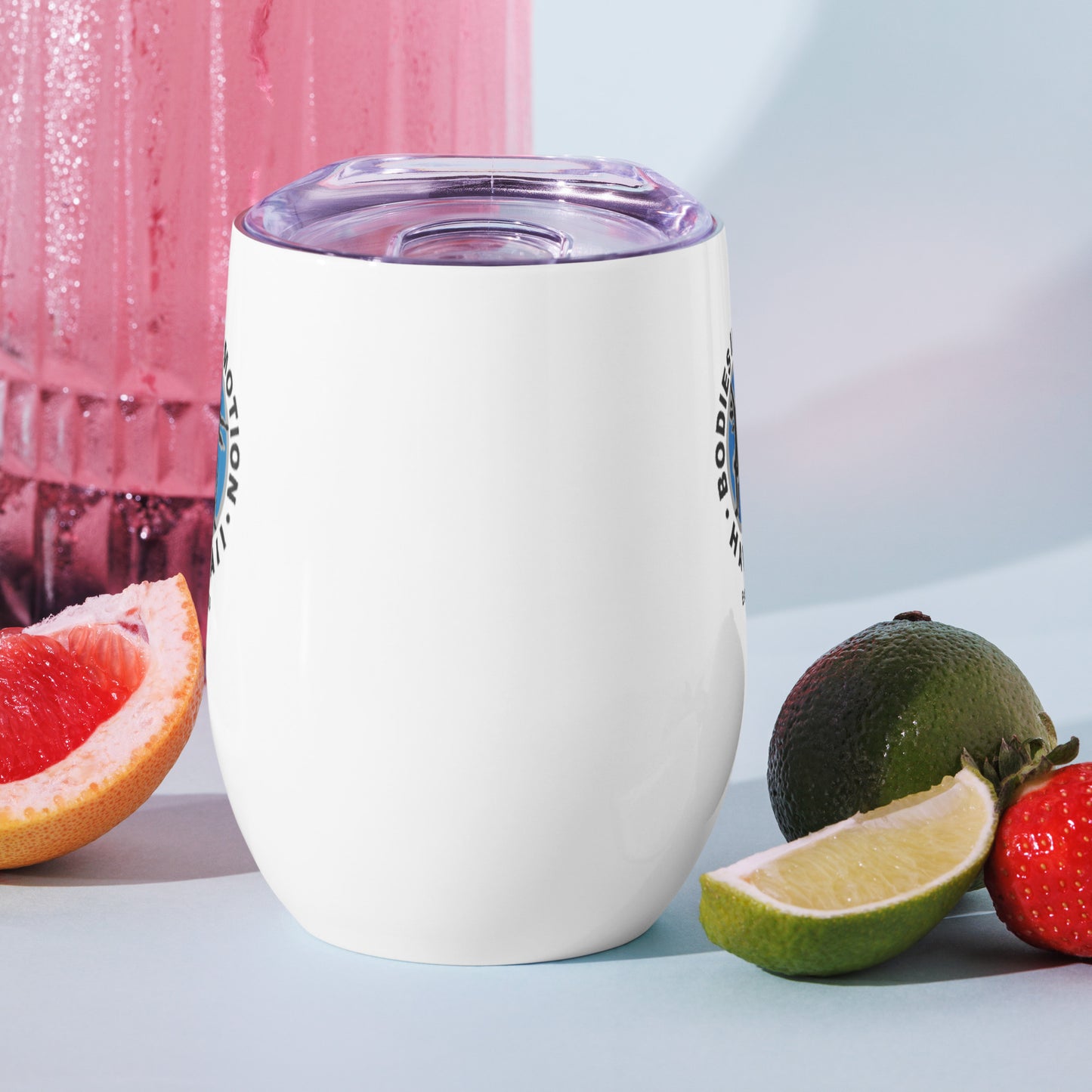 Bodies in Motion Wine tumbler