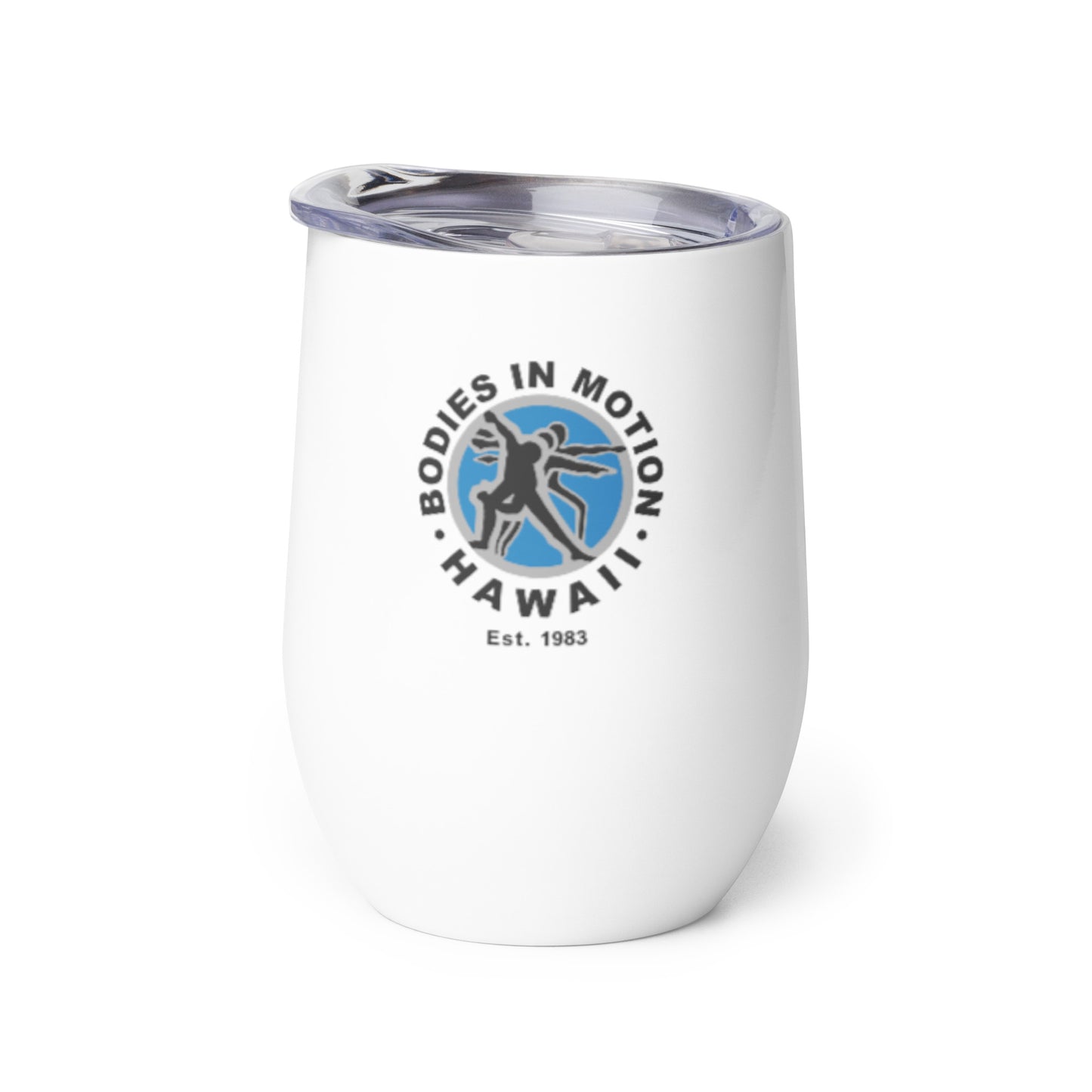 Bodies in Motion Wine tumbler
