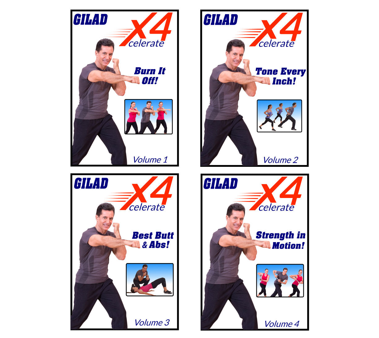 Gilad's Best Selling DVDs - Fit with Gilad