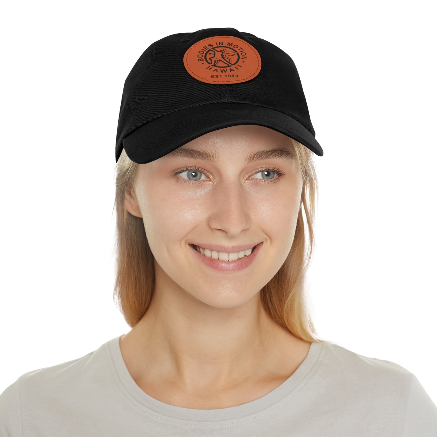 Bodies in Motio Cap with Leather Patch (Round)