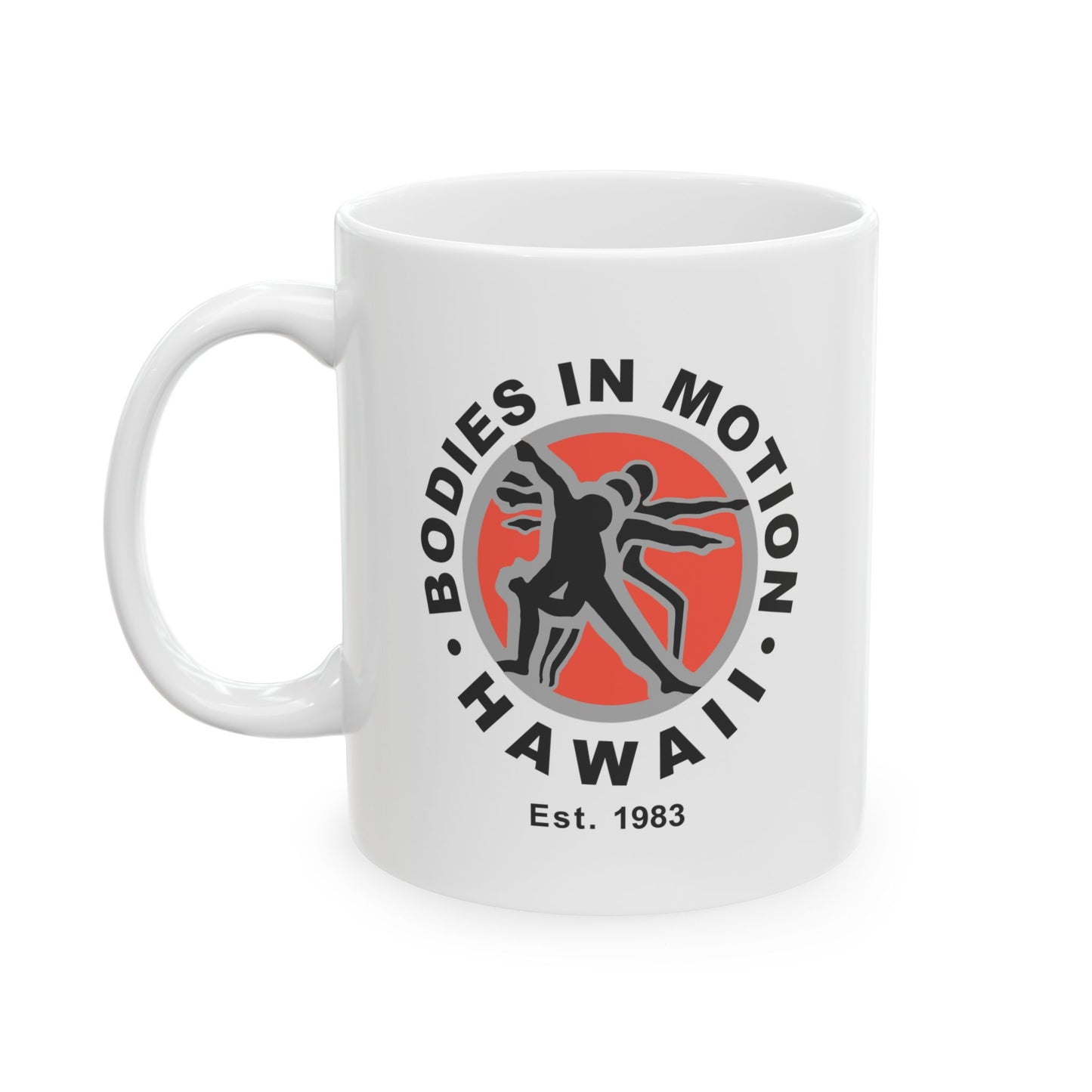 Motivation Heart Ceramic Mug — Inspirational Coffee Cup for Fitness & Self-Care (11oz, 15oz)
