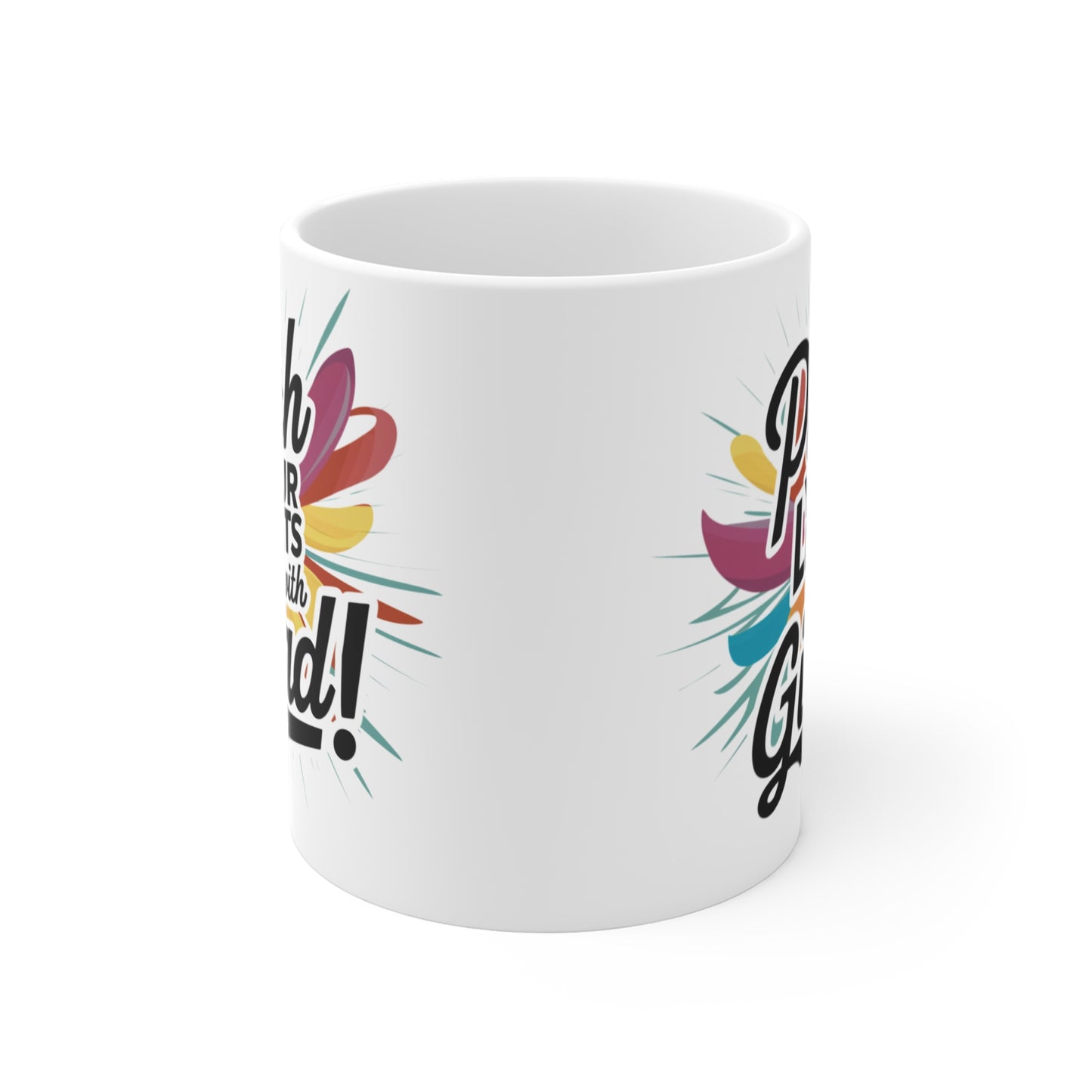 Motivational Coffee Mug — "Push Your Limits with Gilad" 11oz