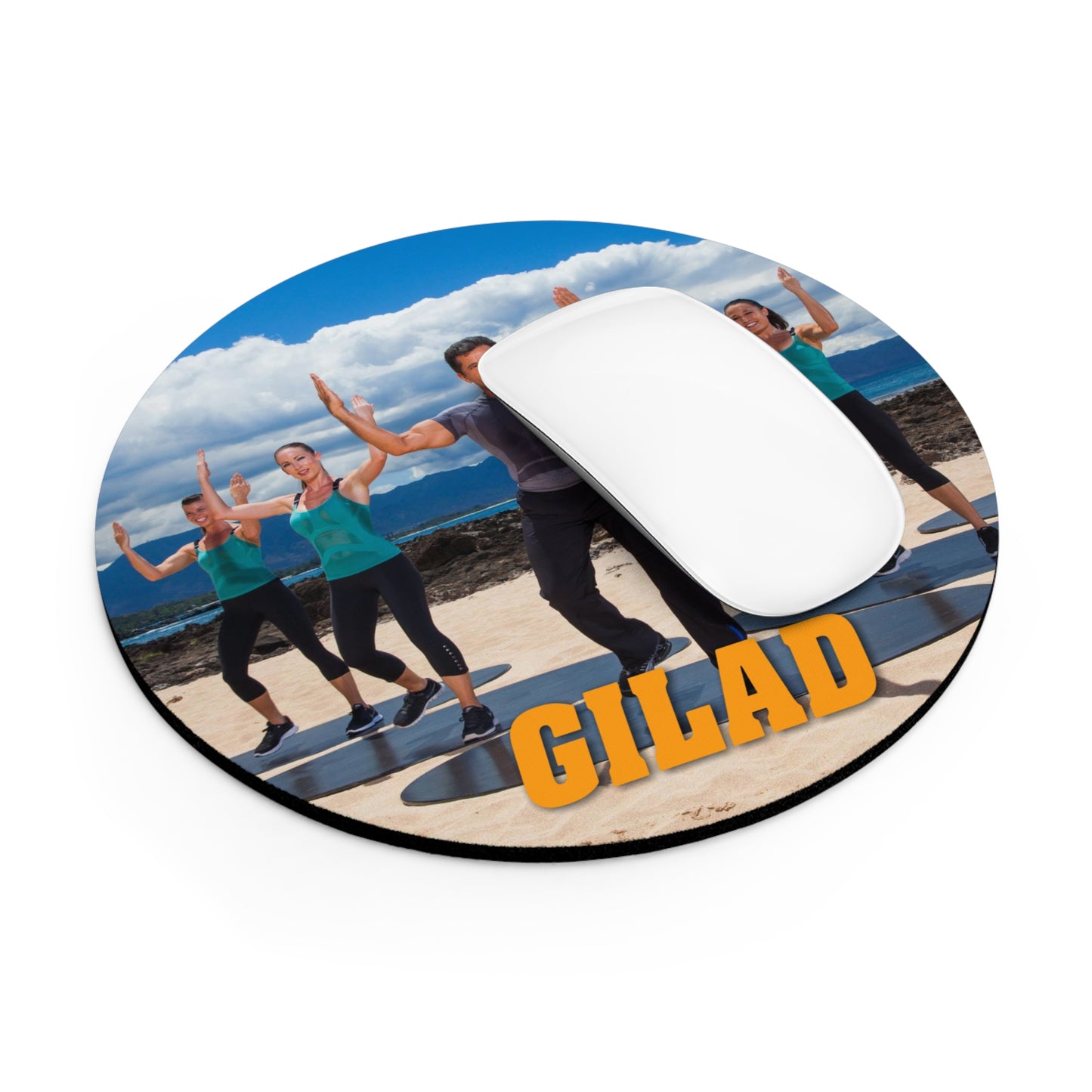 Motivational Workout Mouse Pad - Fitness Inspired Design