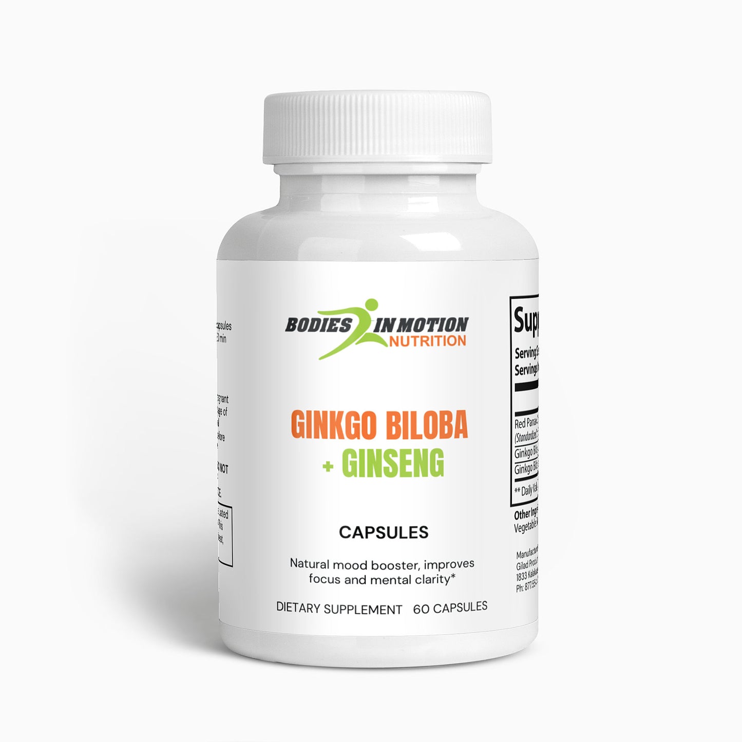 Ginkgo Biloba + Ginseng