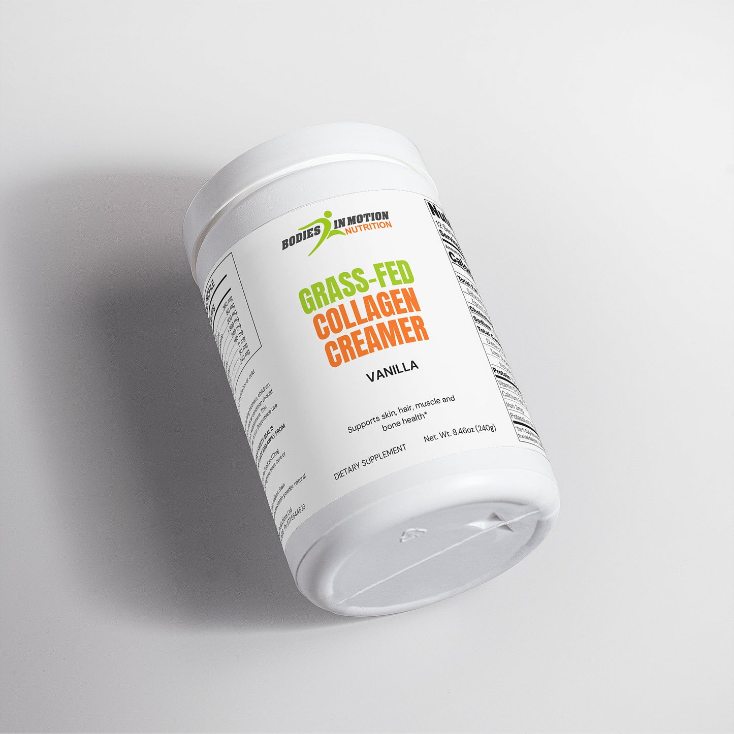Grass-Fed Collagen Creamer (Vanilla)