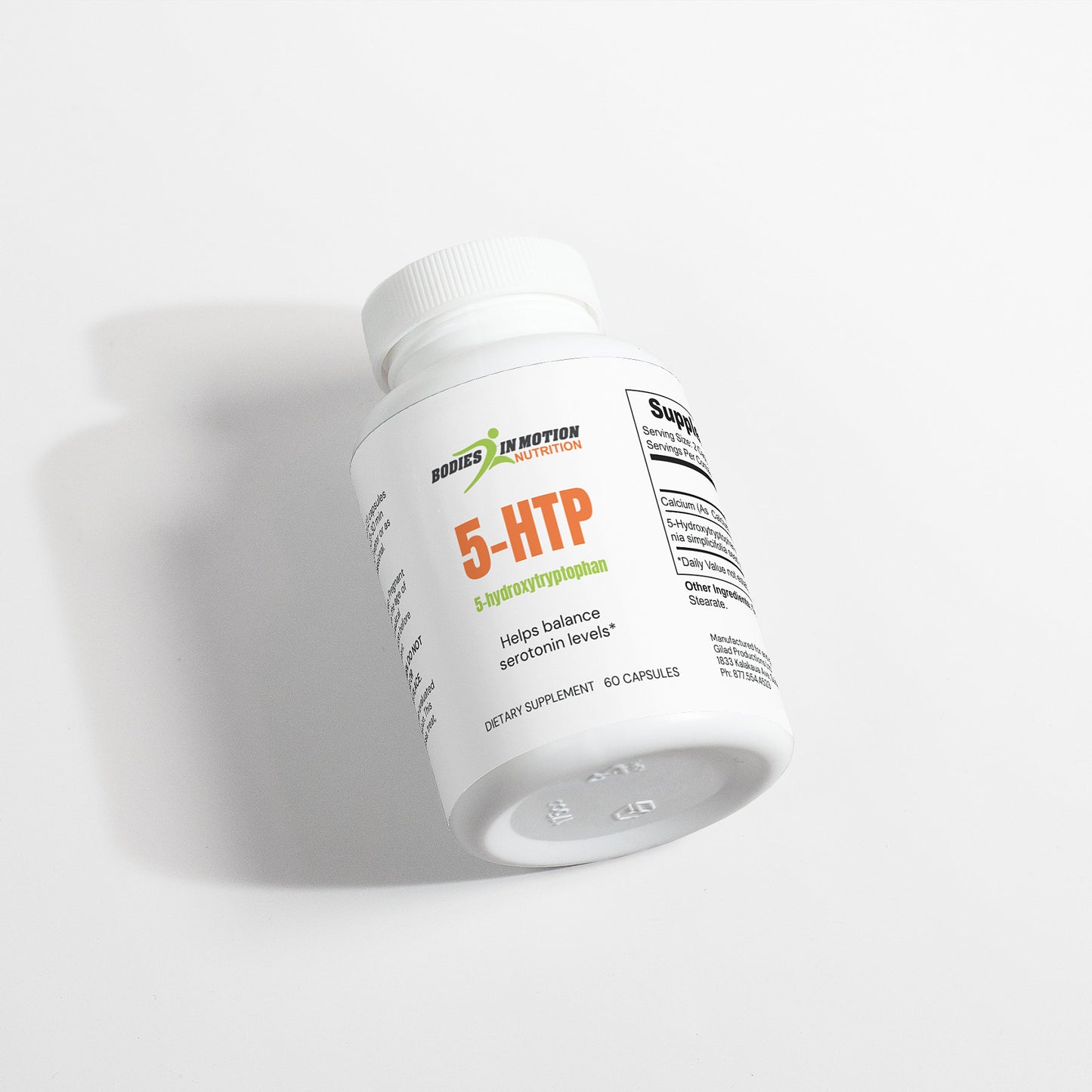 5-HTP | Helps  egulates mood, sleep, appetite, and pain sensation