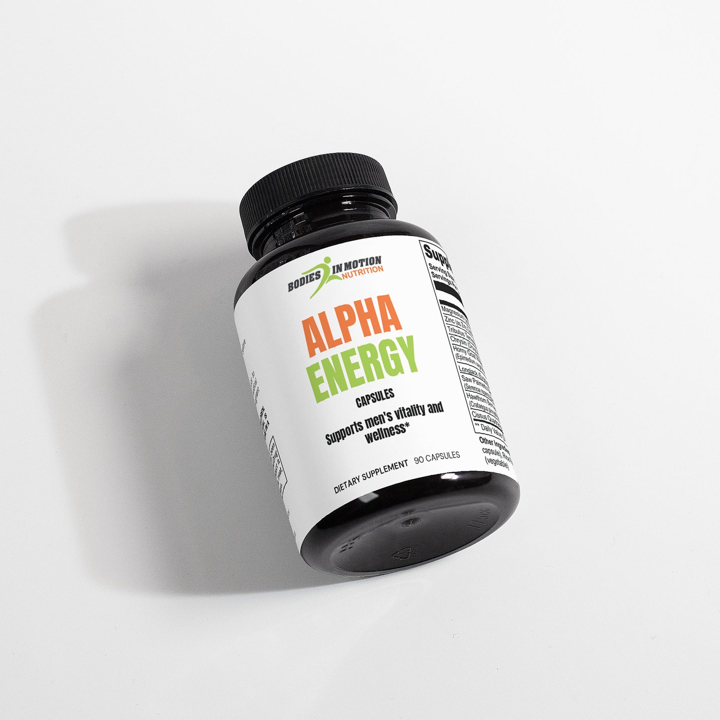 Alpha Energy | Supports men's health and well-being without containing testosterone*