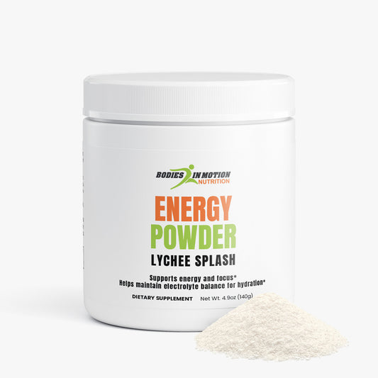 Energy Powder (Lychee Splash Energy)  | Sugar Free | Supports Sustained Lift in Energy and Focus
