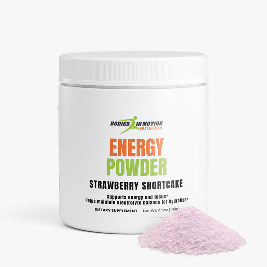 Energy Powder (Strawberry Shortcake)  | Sugar Free | Supports Sustained Lift in Energy and Focus
