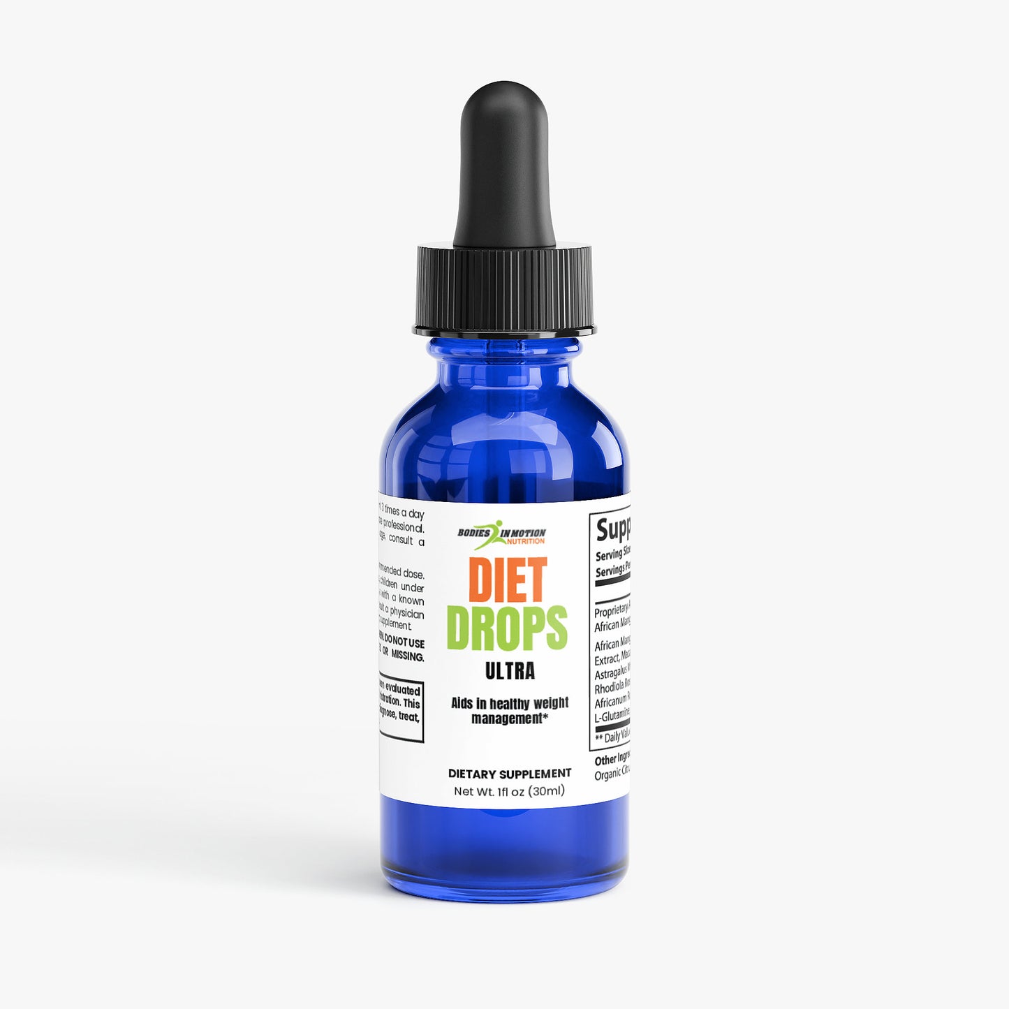 Diet Drops Ultra 1 oz | Help Support Raise in Leptin Levels in the Body