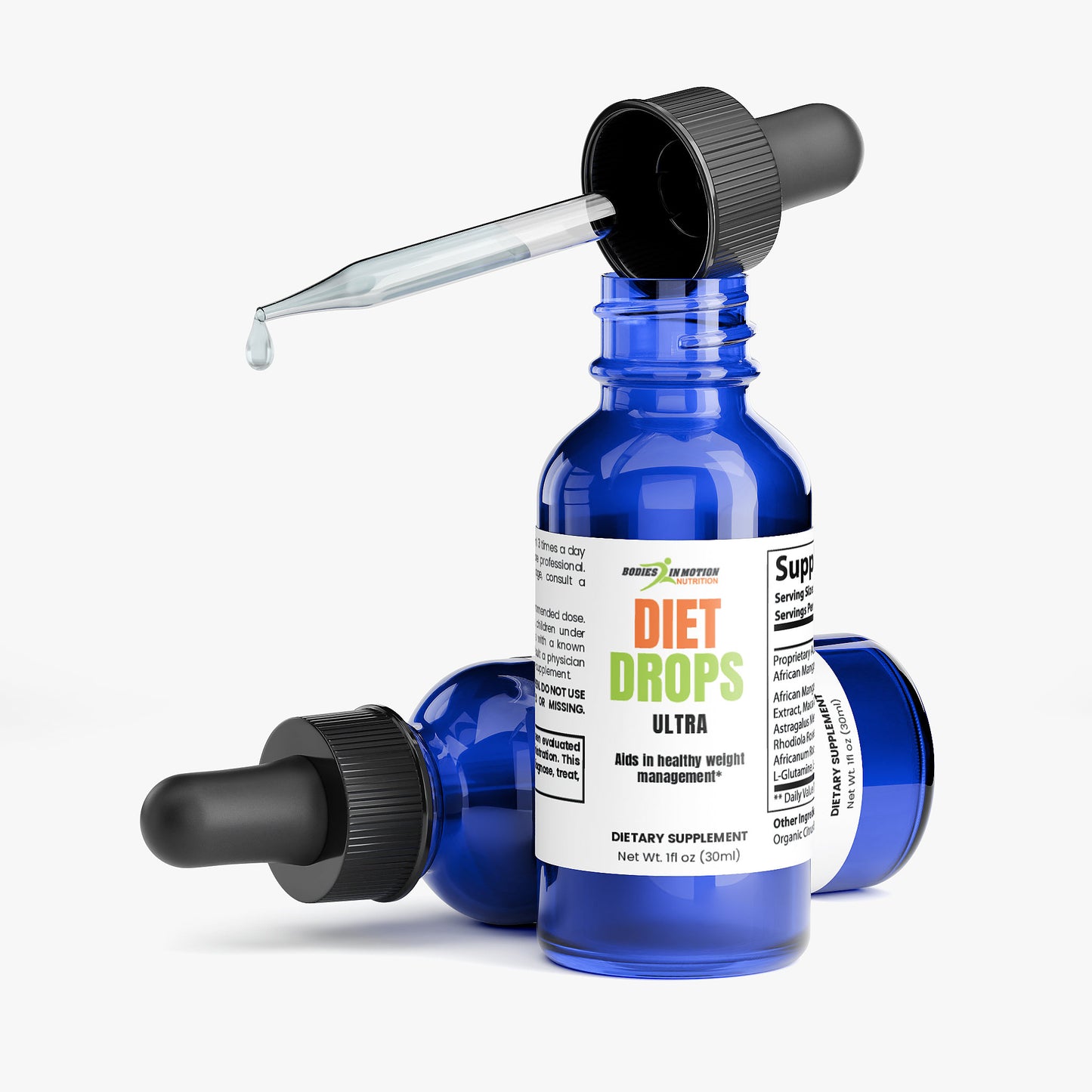 Diet Drops Ultra 1 oz | Help Support Raise in Leptin Levels in the Body