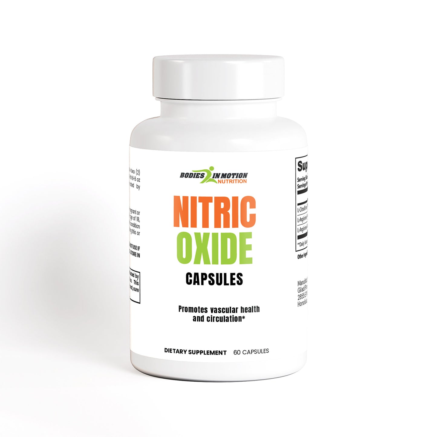 Nitric Oxide | Support healthy circulation and muscle growth*