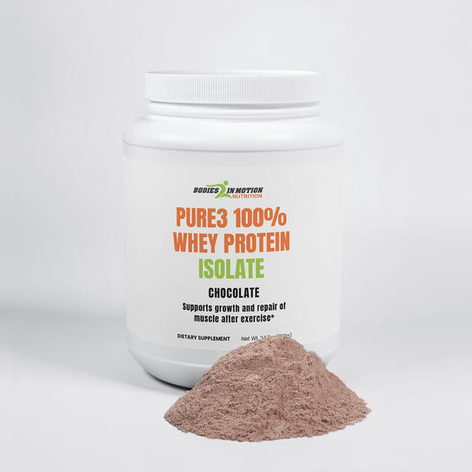 Pure3 100% Whey Protein Isolate (Chocolate)