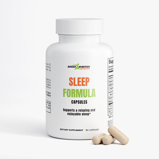 Sleep Formula | With  Valerian Extract, Chamomile, GABA and More