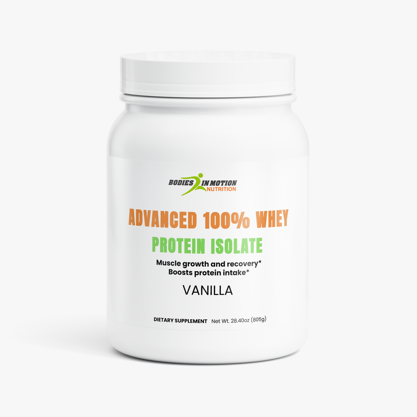 Advanced 100% Whey Protein Isolate (Vanilla)