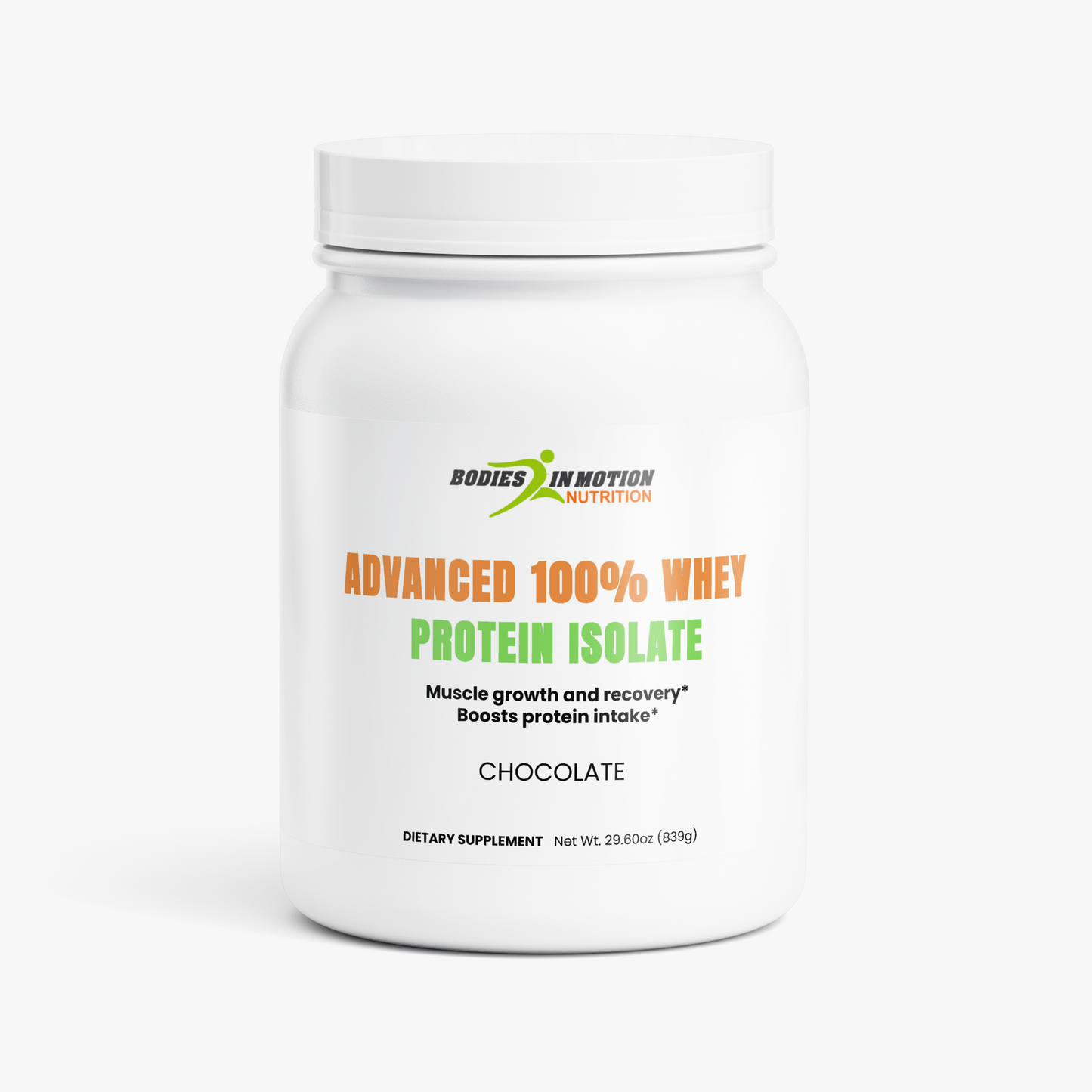 Advanced 100% Whey Protein Isolate (Chocolate)