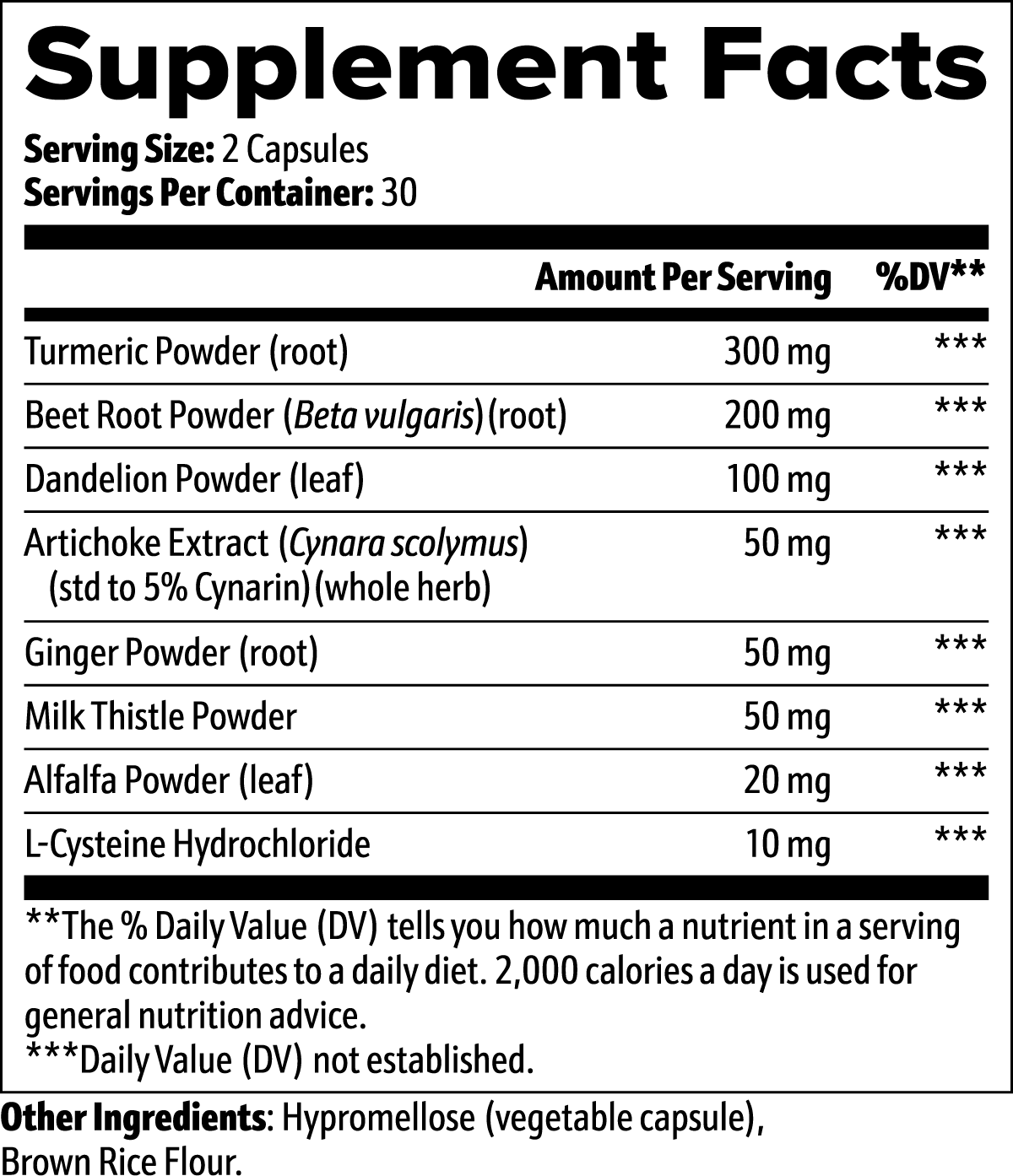 Liver Support | With  Turmeric, Beetroot, and Milk Thistle,