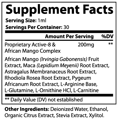 Diet Drops Ultra 1 oz | Help Support Raise in Leptin Levels in the Body