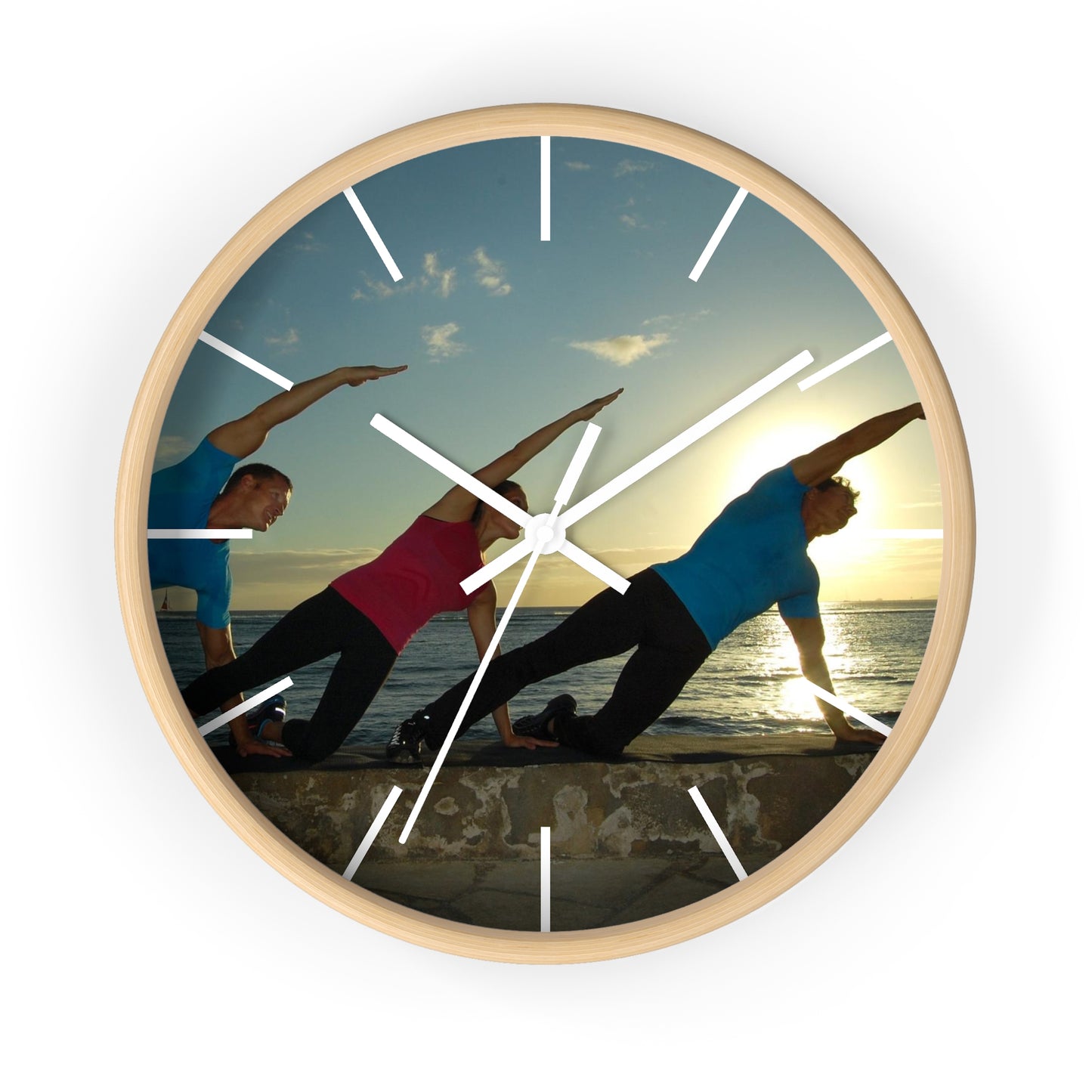 Bodies in Motion Wall Clock