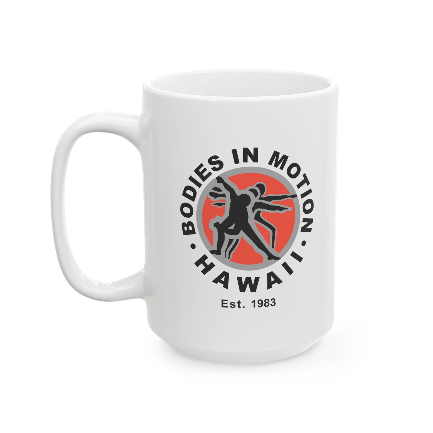 Motivation Heart Ceramic Mug — Inspirational Coffee Cup for Fitness & Self-Care (11oz, 15oz)
