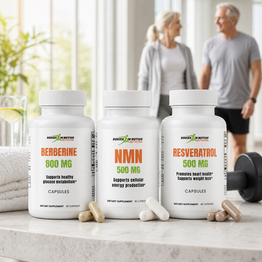 Longevity Stack - NMN, Resveratrol, and Berberine