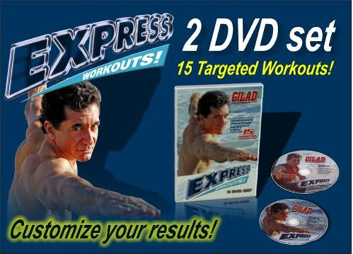 Gilad's Express Workouts ( 2 DVDs) 15 Workouts