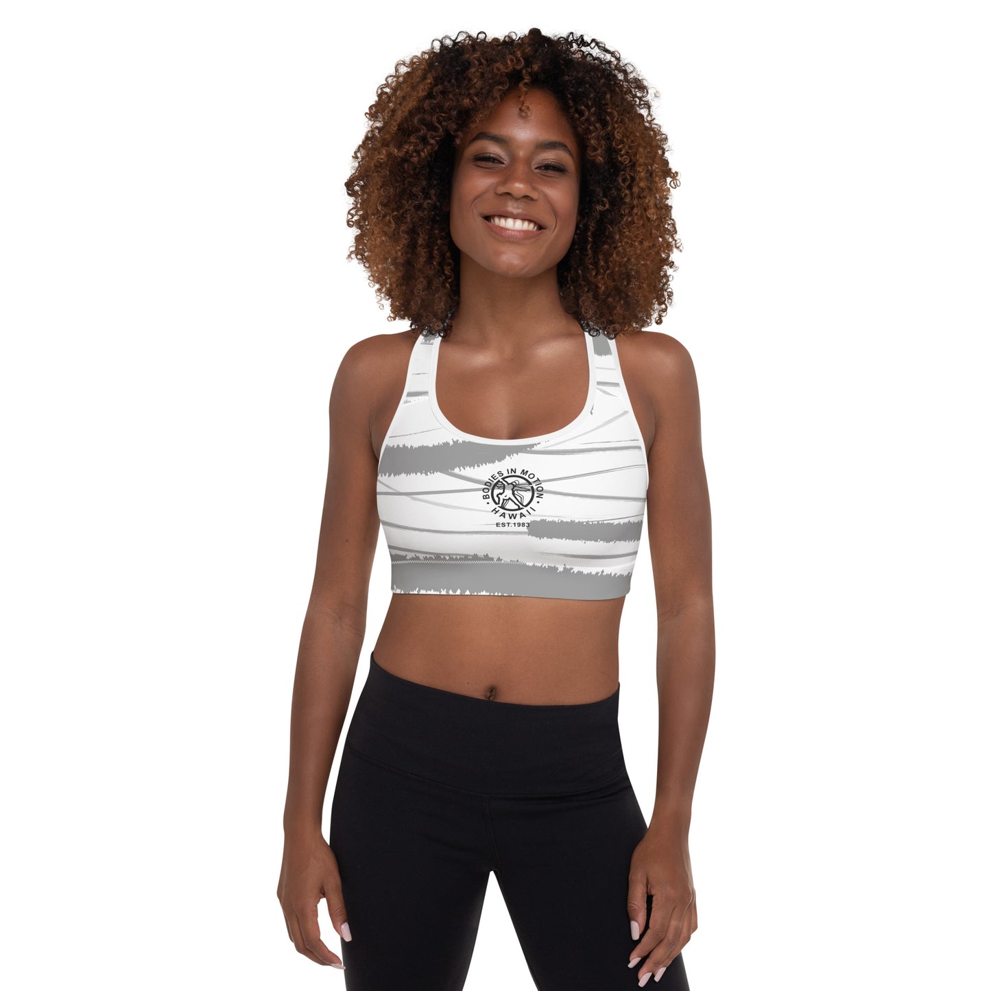 Bodies in Motion Padded Sports Bra | Soft Moisture-Wicking Fabric