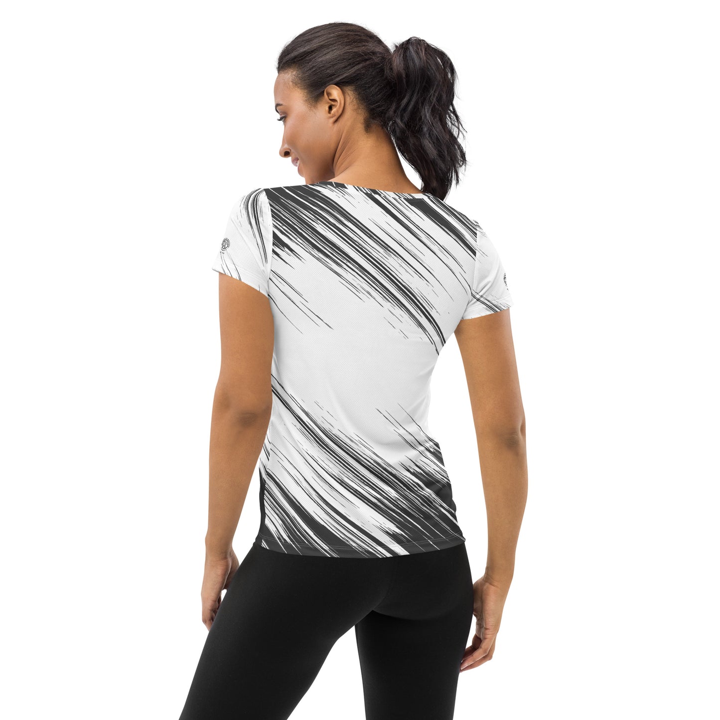 Bodies in Motion sports mesh fabric with moisture managemen Women's Athletic T-shirt