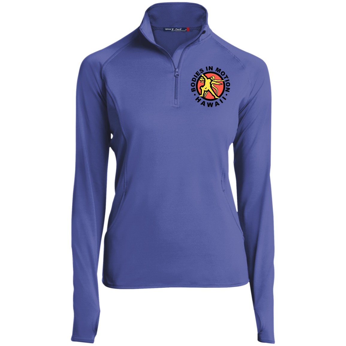 Bodies in Motion Women's 1/2 Zip Performance Pullover