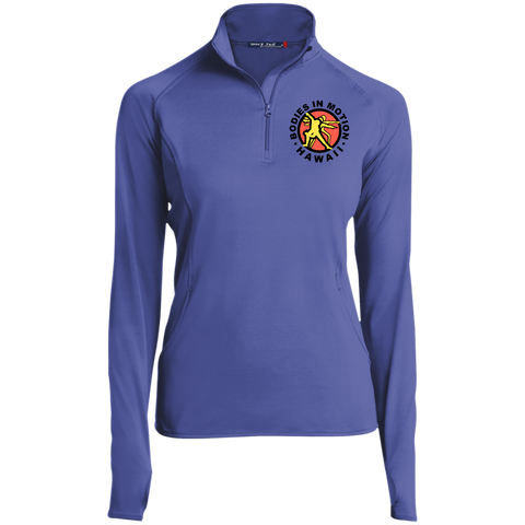 Image of Bodies in Motion Women's 1/2 Zip Performance Pullover