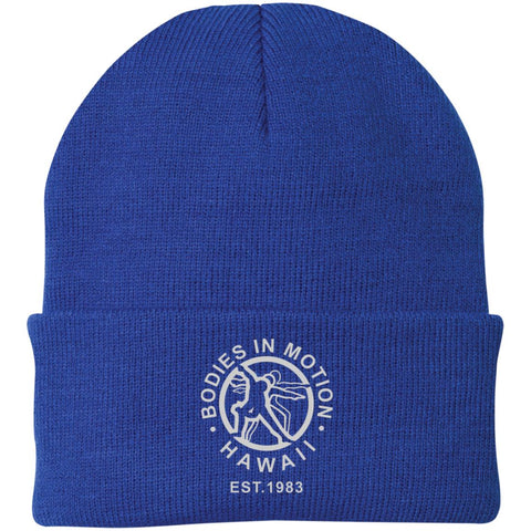 Image of Bodies in Motions Embroidered Knit Cap