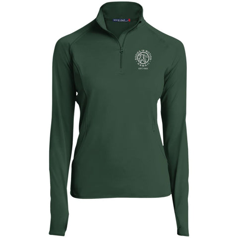 Image of Bodies in Motion Ladies' 1/2 Zip Performance Pullover