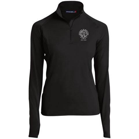 Image of Bodies in Motion Ladies' 1/2 Zip Performance Pullover