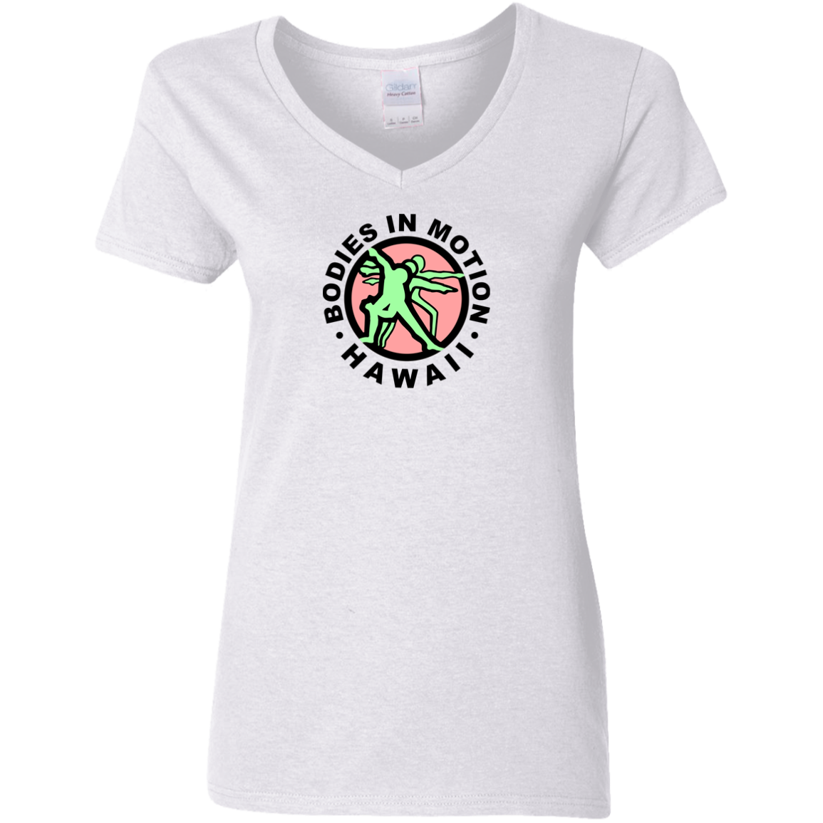 Bodies in Motion Ladies V-Neck T-Shirt