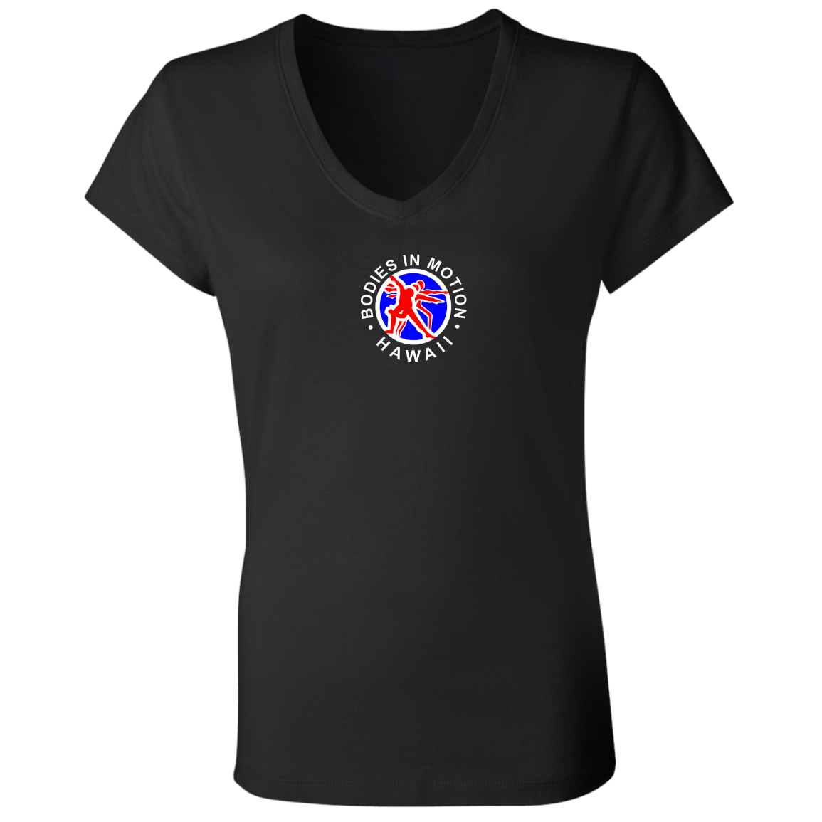 Bodies in Motion Ladies' Jersey V-Neck T-Shirt