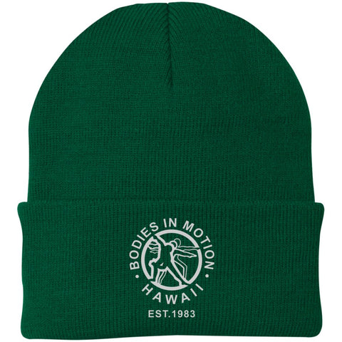 Image of Bodies in Motions Embroidered Knit Cap