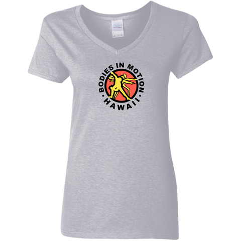 Image of Bodies in Motion Ladies V-Neck T-Shirt